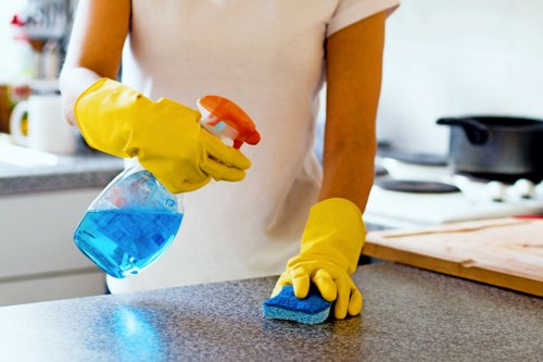 Quality check on carpet cleaning results after a complaint