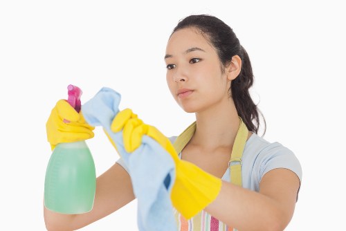 Professional carpet cleaning in a Hillingdon home