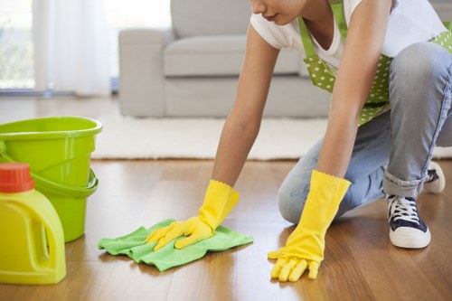 Professional upholstery cleaning in Hillingdon home